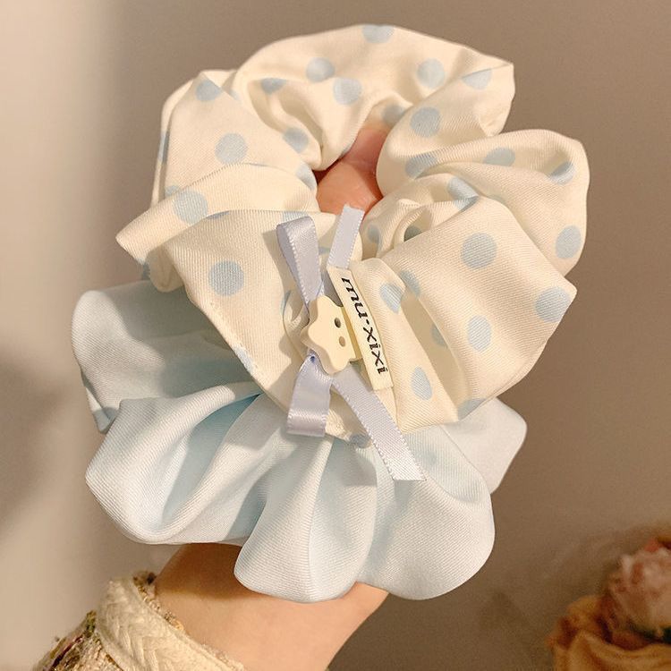 Polka Dot Scrunchie Hair Set - Modomu