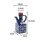 Tile Pattern Oil Cruet