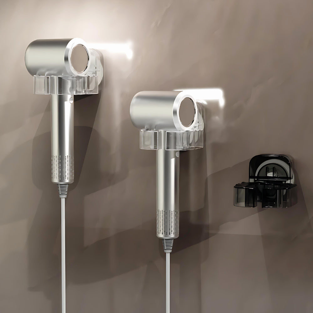 Wall-Mounted Hair Dryer Holder