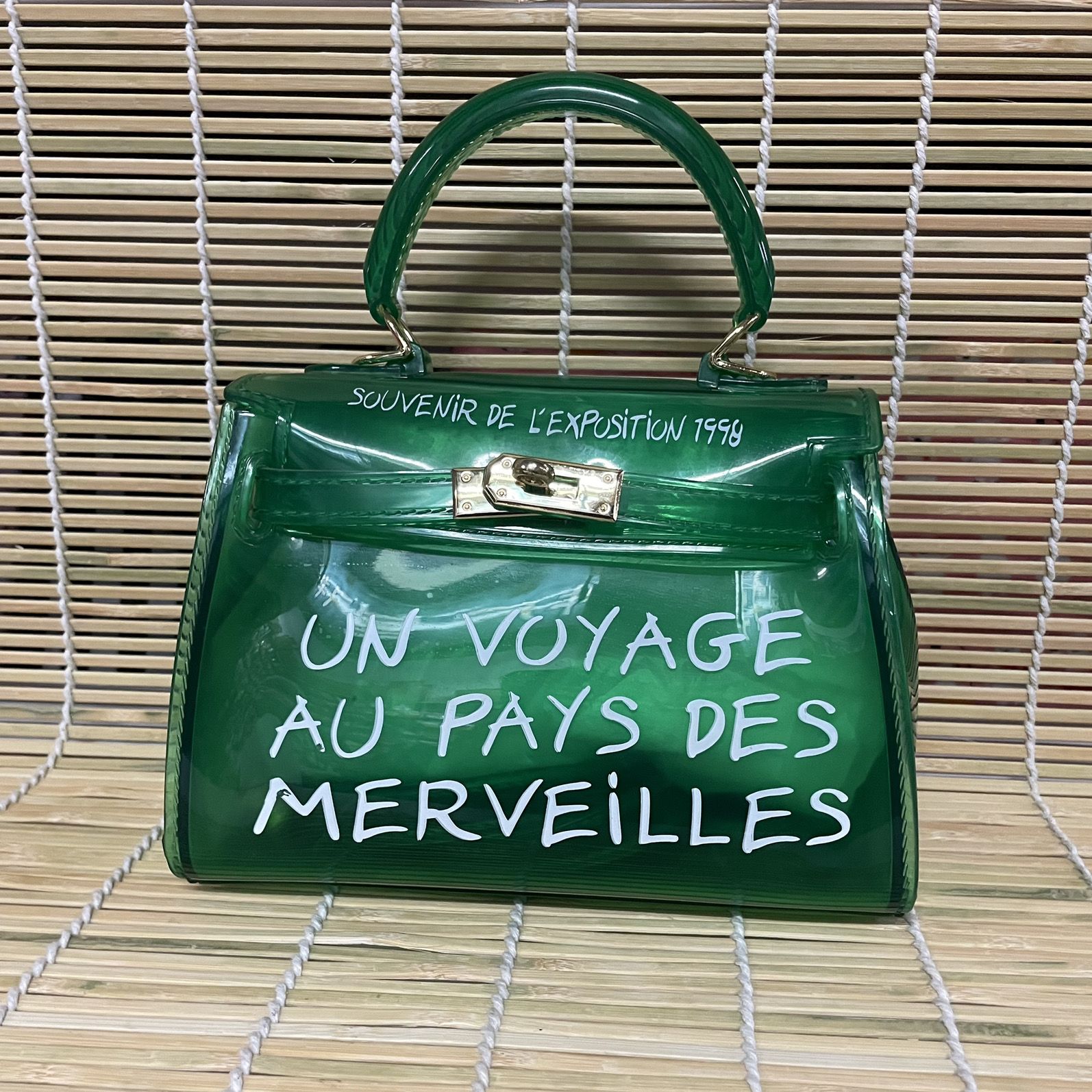 Transparent Jelly Crossbody Bag