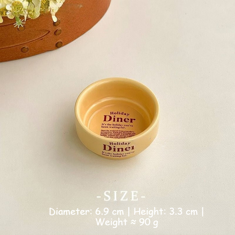 Ceramic Dipping Bowl Snack Plate - Modomu