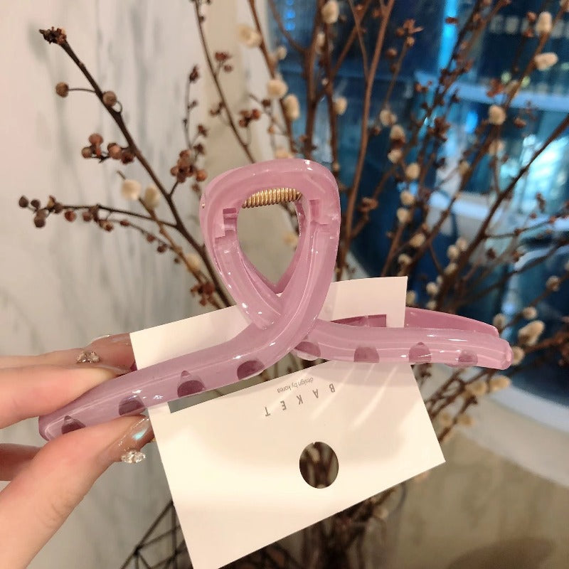 Glossy Acrylic Claw Clip