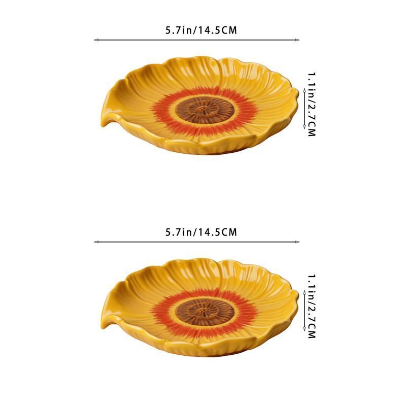 Sunflower Snack Plate