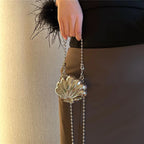 Mini Shell Pearl Evening Bag - Modomu