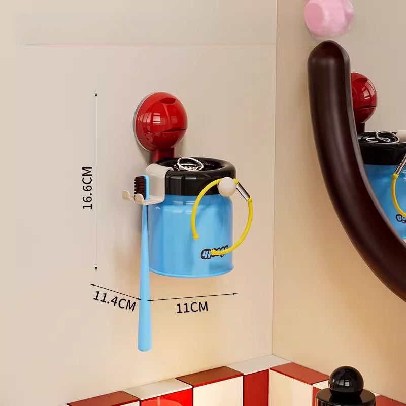 Magnetic Toothbrush Rack Cup Set