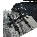 Gothic Cross Drop Earrings