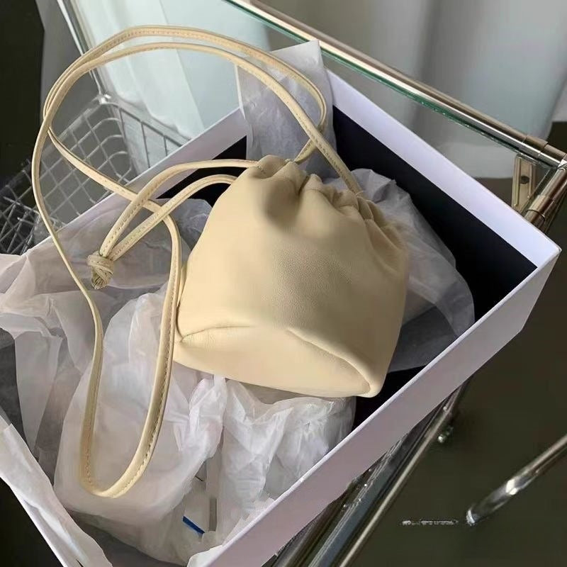 Drawstring Bucket Bag