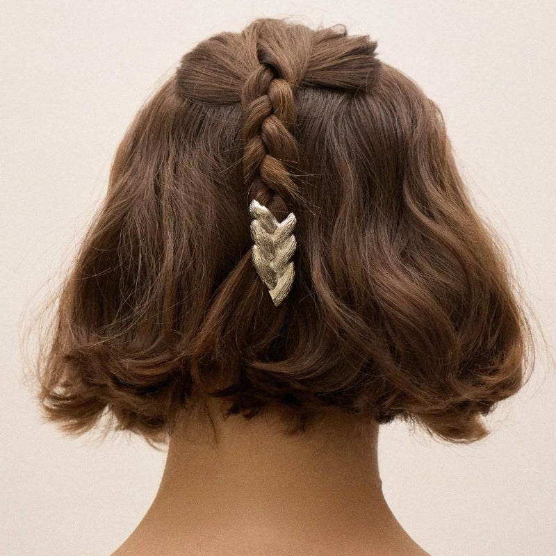 Two-Tone Braid Hair Tie