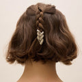 Two-Tone Braid Hair Tie