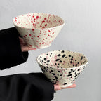 Ink Splash Ceramic Fruit Bowl - Modomu
