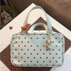 Polka Dot Travel Wash Bag