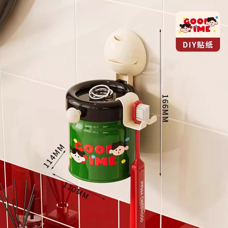 Magnetic Toothbrush Rack Cup Set