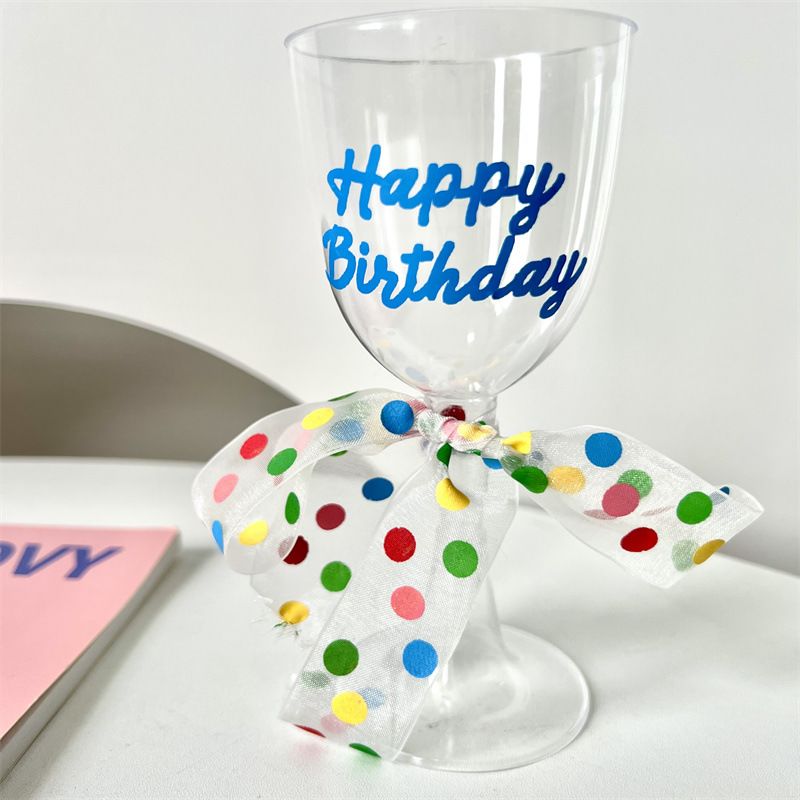 Polka Dot Party Wine Goblet - Modomu