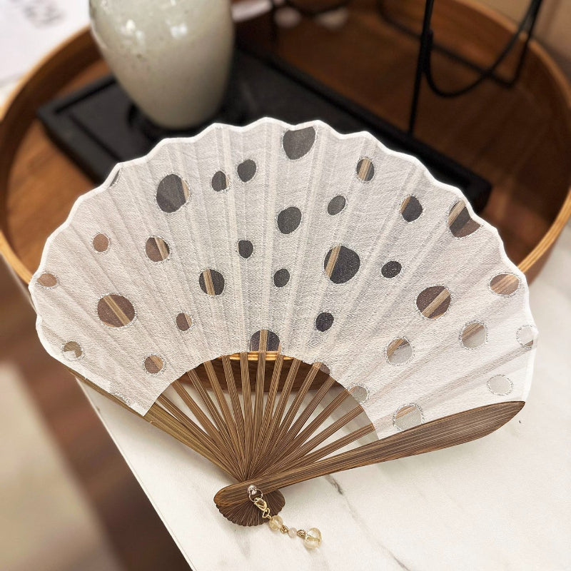 Translucent Folding Hand Fan