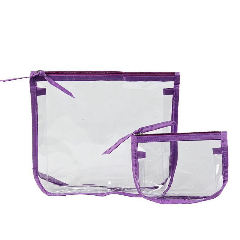Clear Zip Pouch Duo
