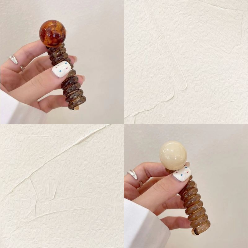 Spiral Coil Hair Ties