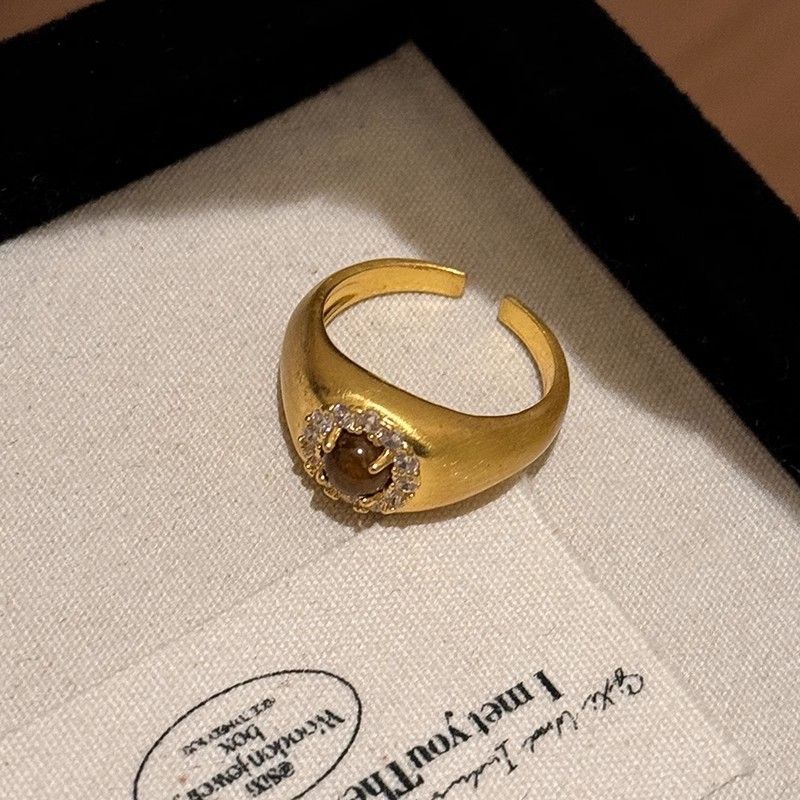 Vintage Brushed Medieval Ring - Modomu