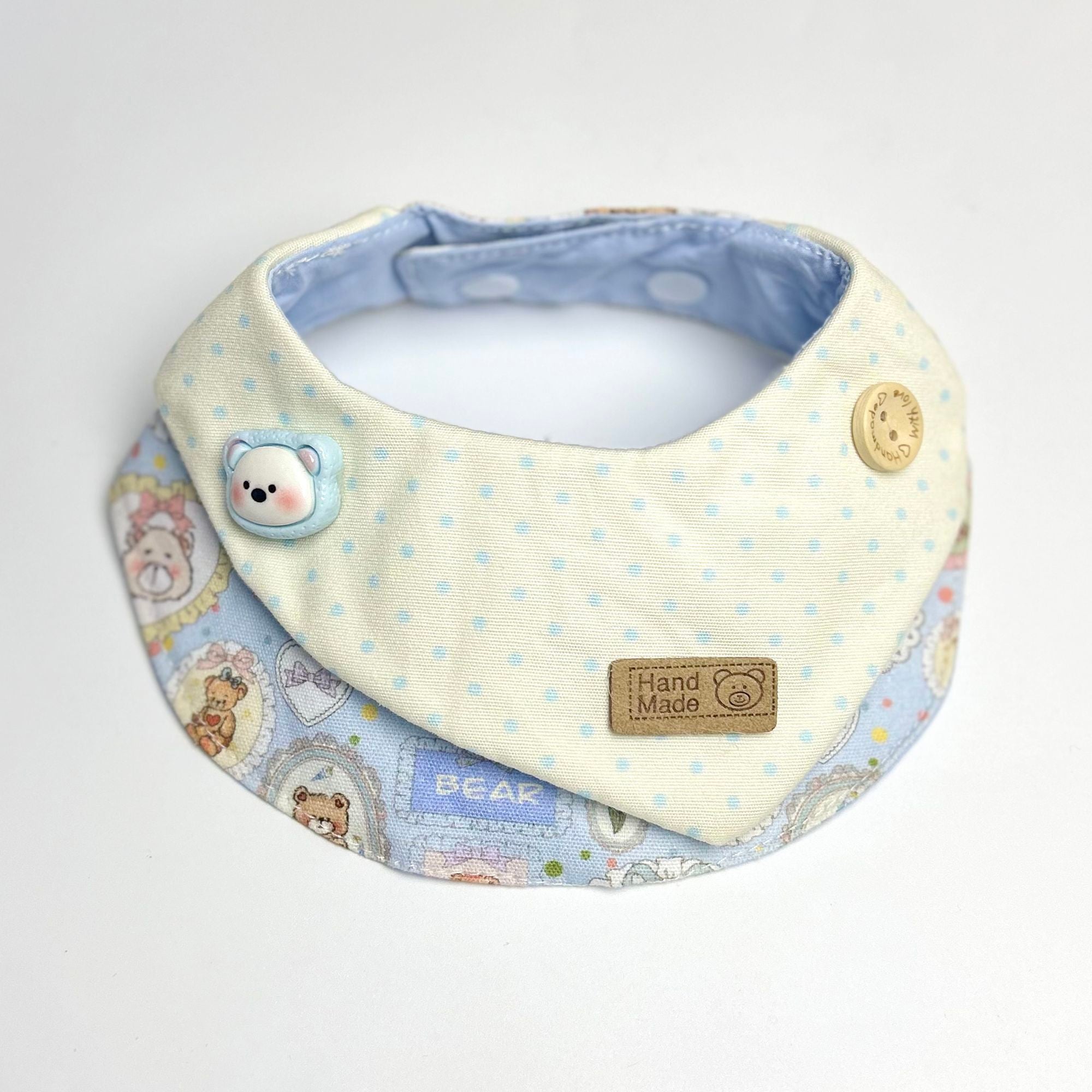Pet Bandana Bib with Bear