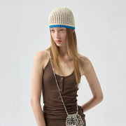 Korean Knitted Hollow Hat