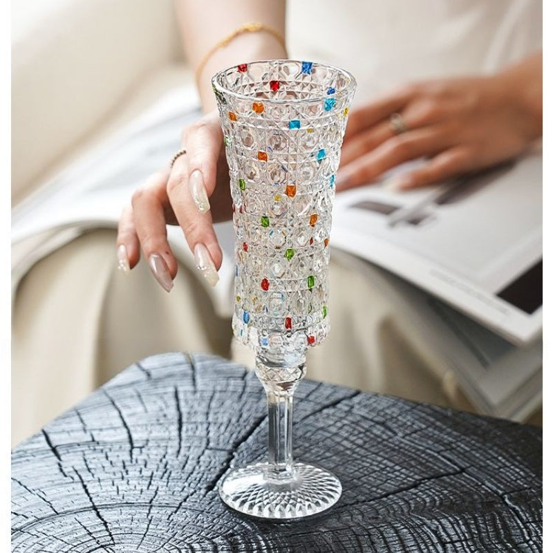 Diamond Relief Champagne Goblet - Modomu