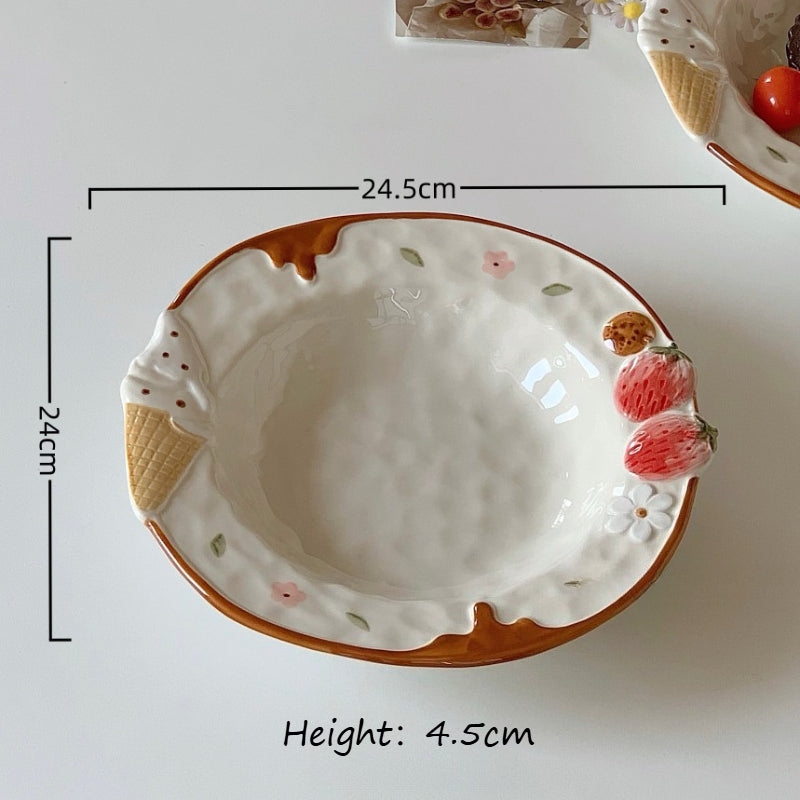 Modern Ceramic Dessert Plate - Modomu