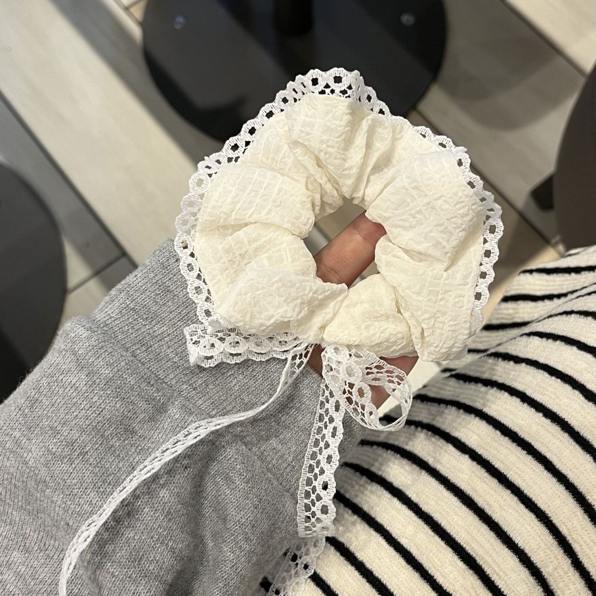Korean Bow Scrunchie Set - Modomu