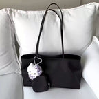Nylon Tote and Pouch Set