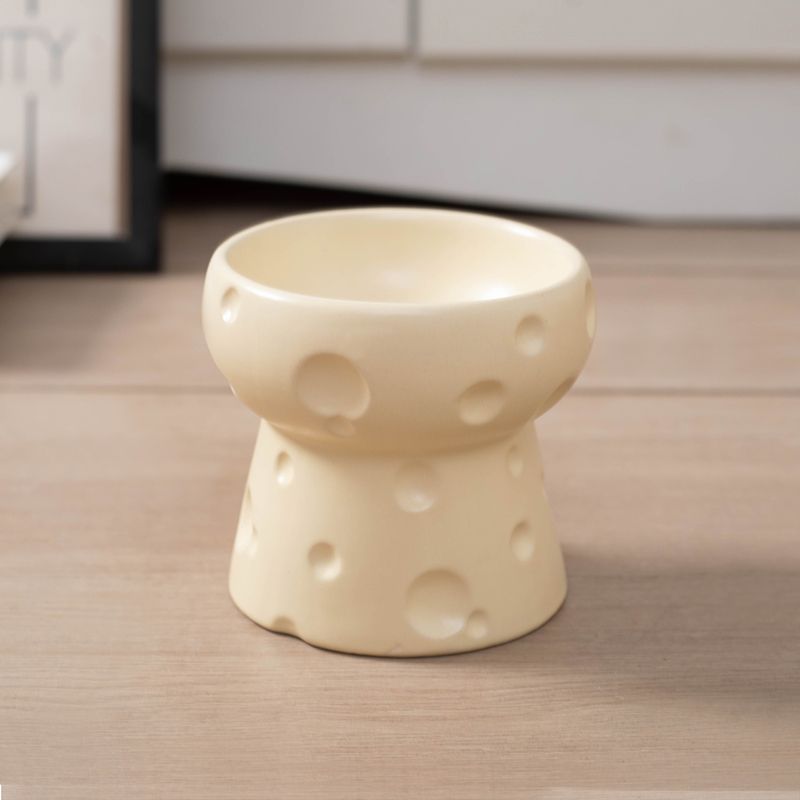 Ceramic Pet Elevated Feeding Bowl