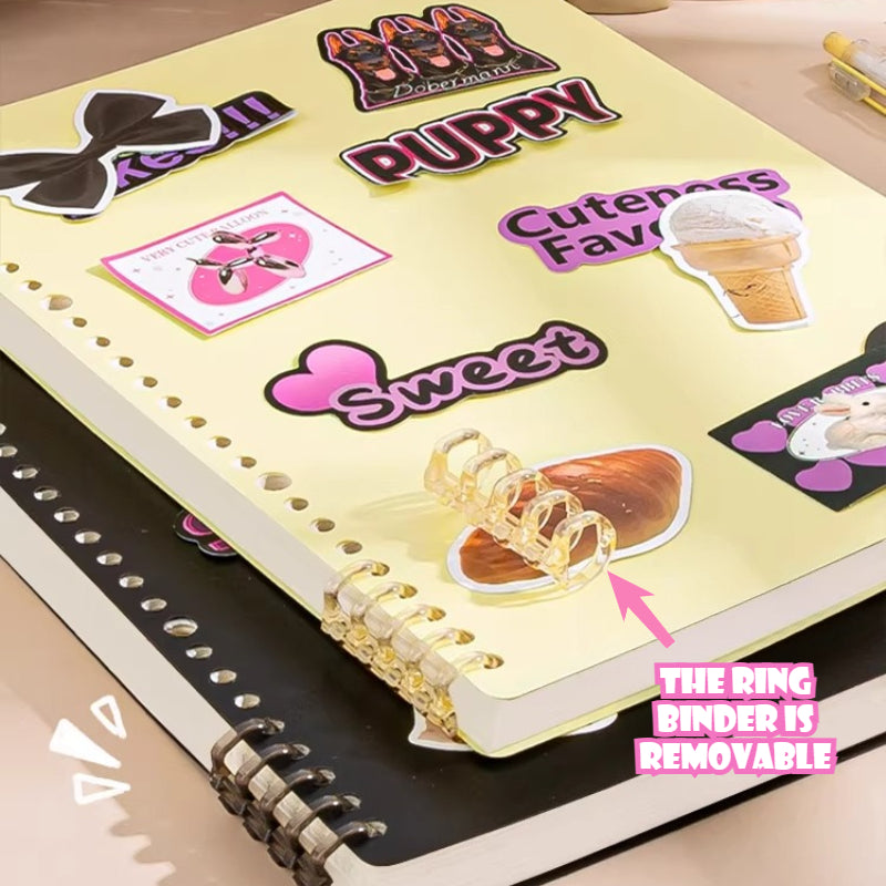 B5 Loose Leaf Study Notebook - Modomu