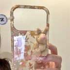 Maple Cat Plush Phone Case