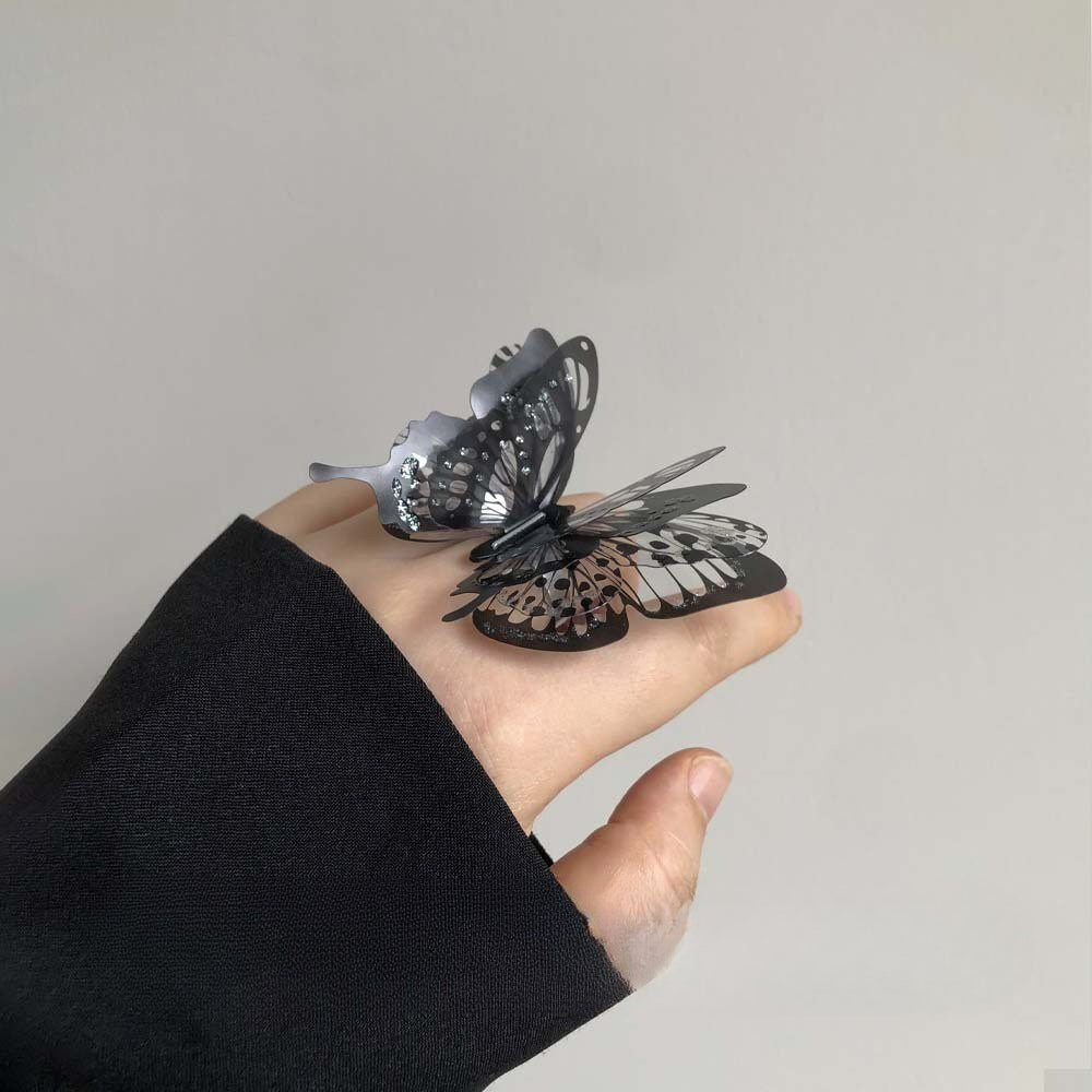 Layered Butterfly Ring