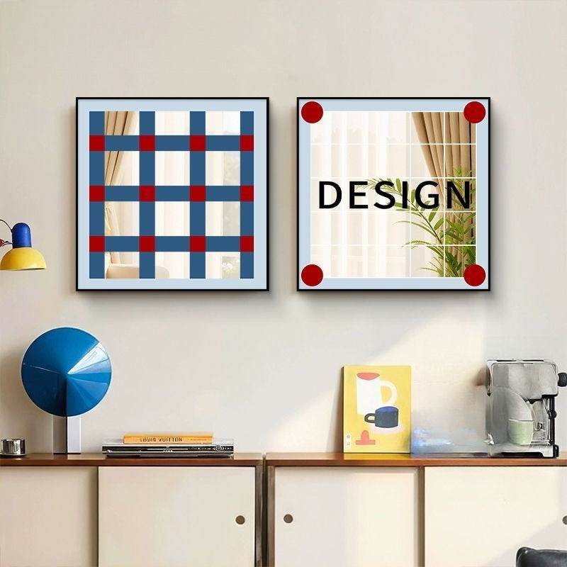 Geometric Bauhaus Mirror Art - Modomu