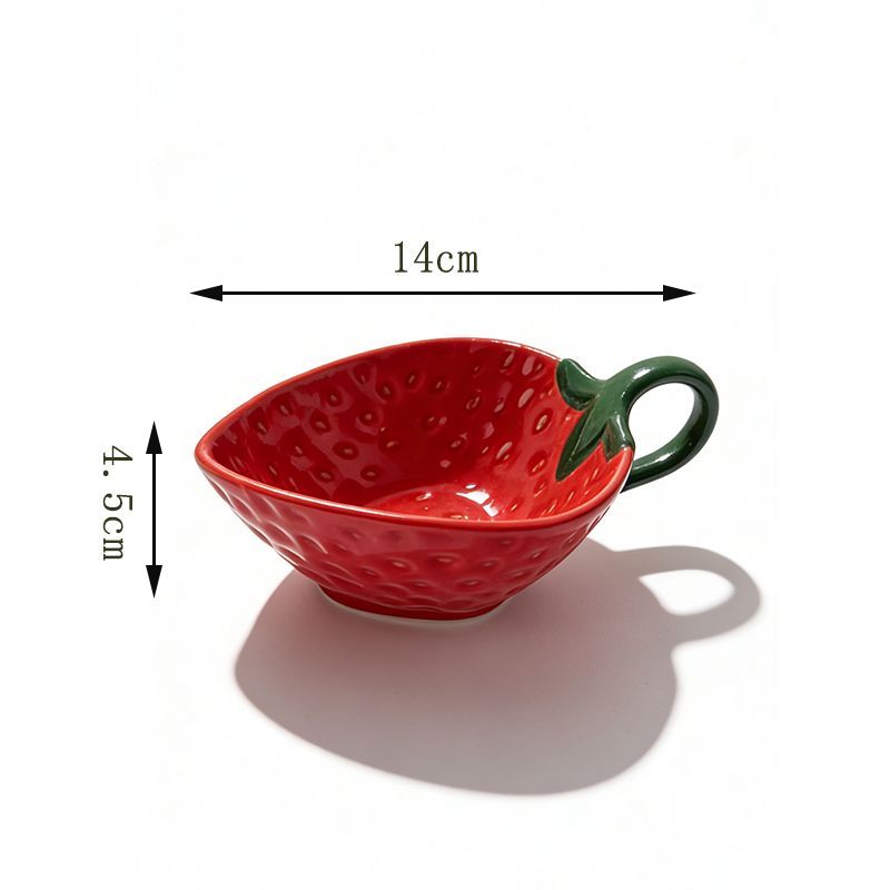 Strawberry Shaped Snack Bowl