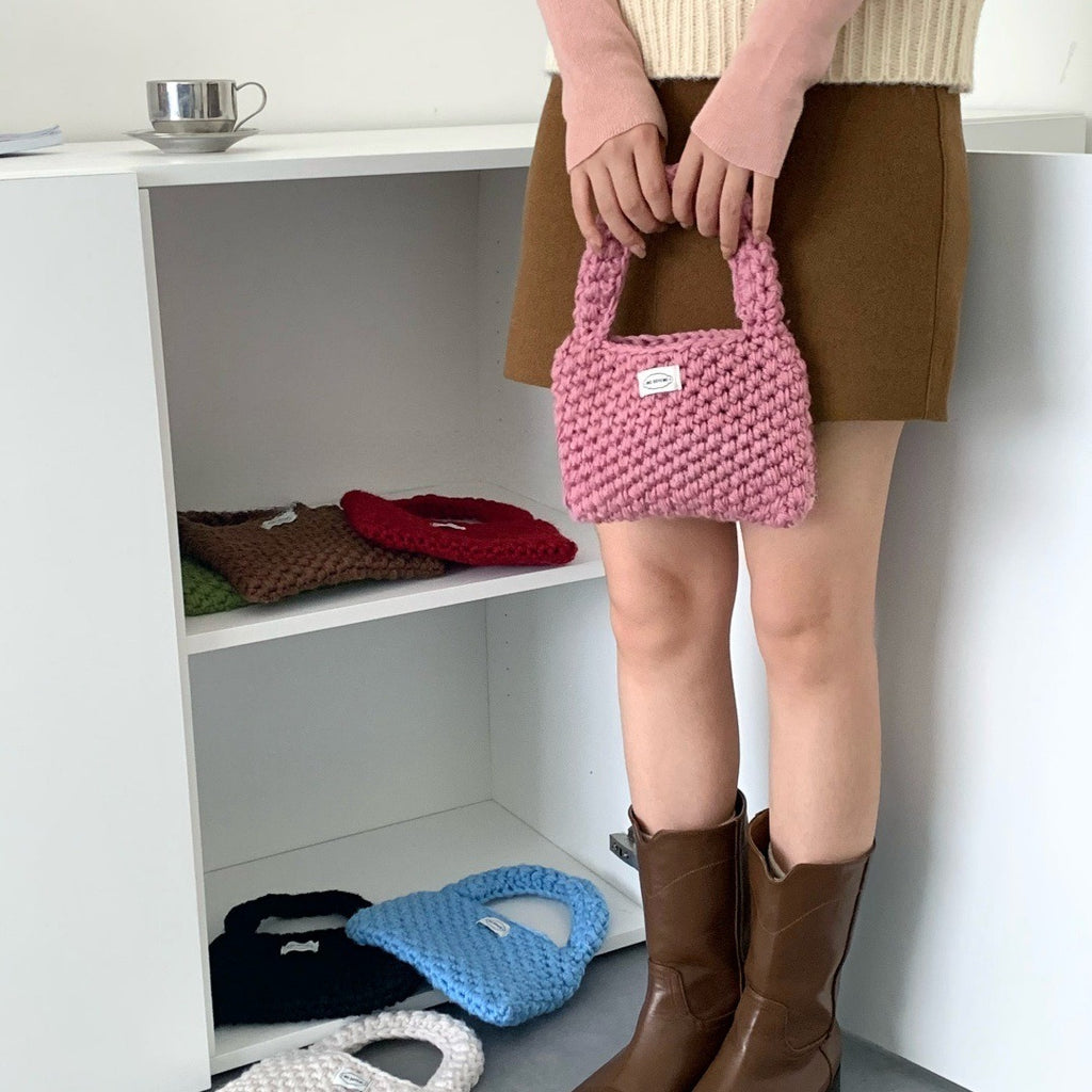 Chunky Knit Handbag
