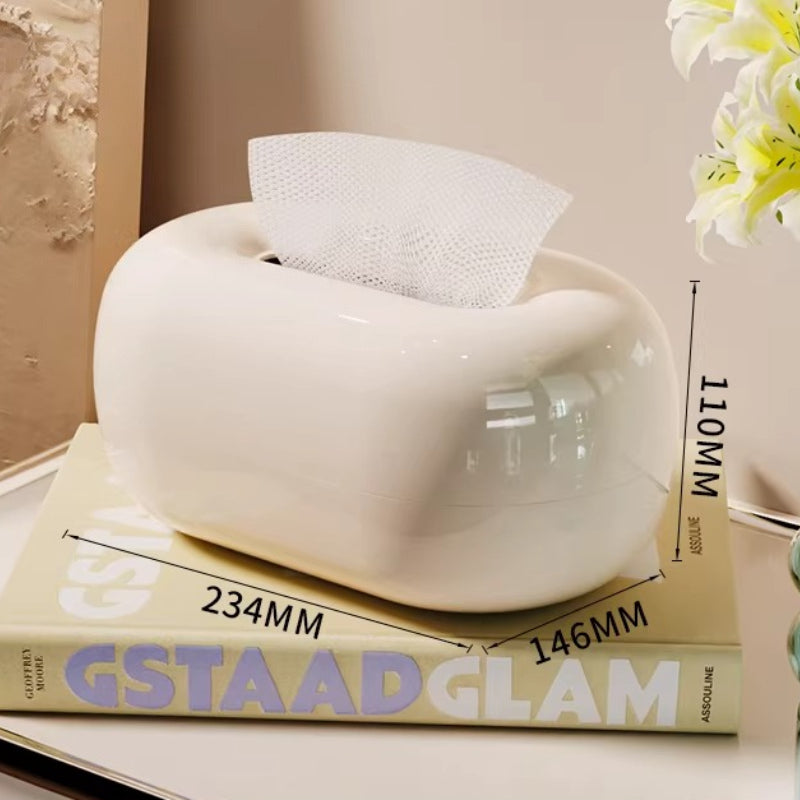 Travertine Tissue Box Dispenser - Modomu