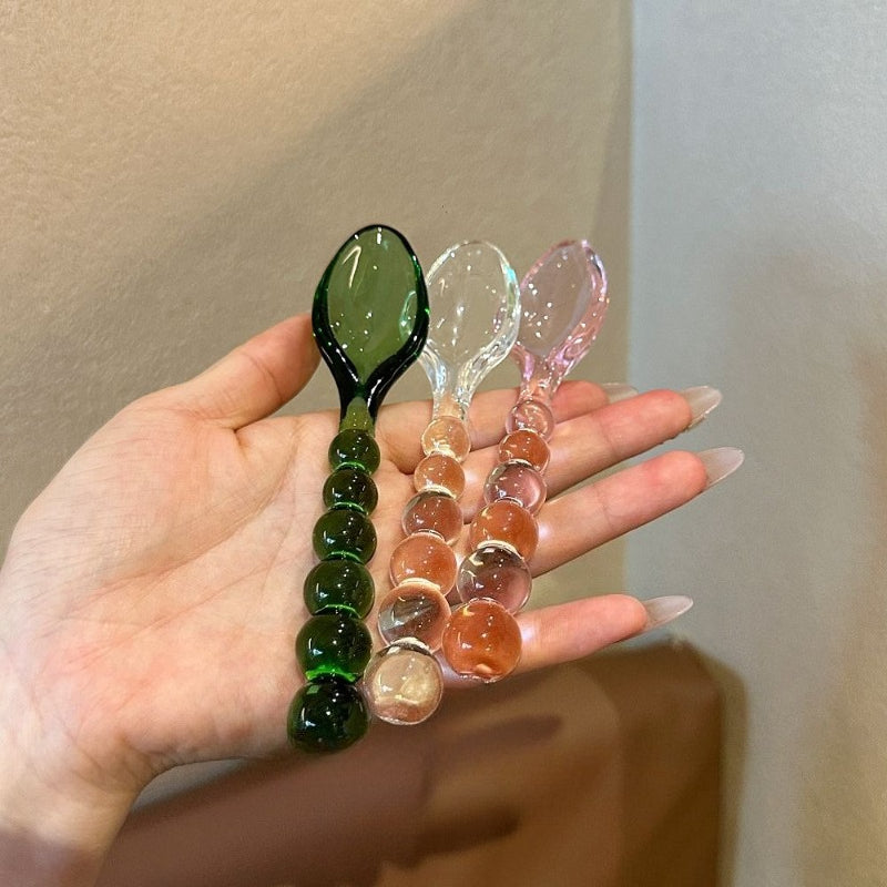 Beaded Handle Dessert Cutlery
