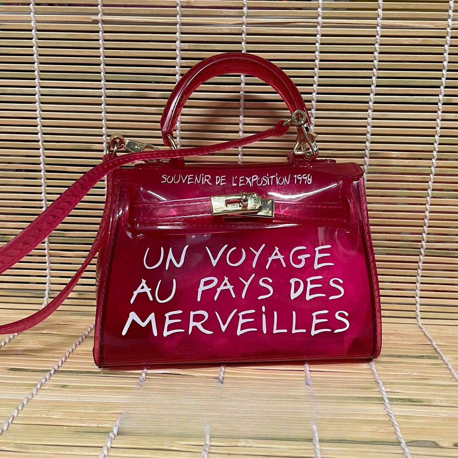 Transparent Jelly Crossbody Bag