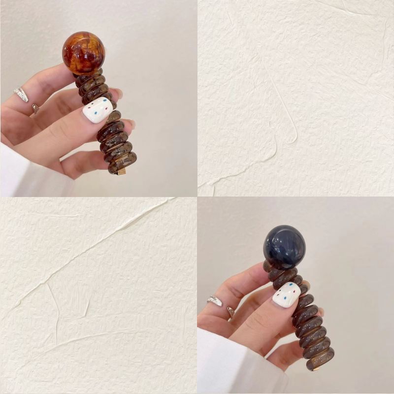 Spiral Coil Hair Ties