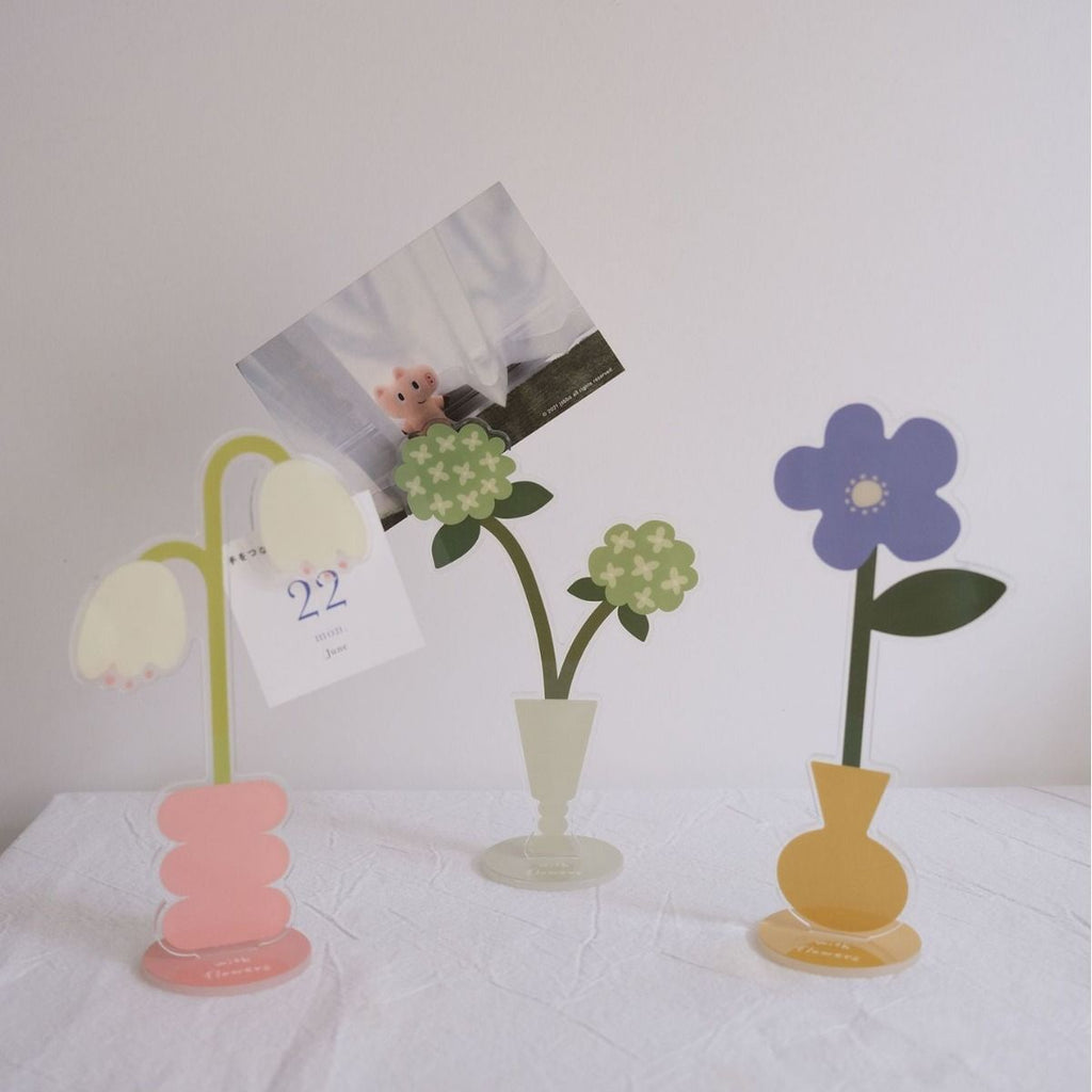 Hydrangea standing decor sculpture