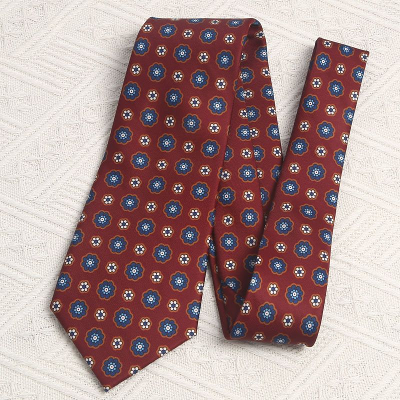 Retro Silk Look Mens Tie - Modomu