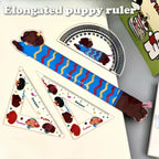 Cartoon Dog Acrylic Ruler Set - Modomu