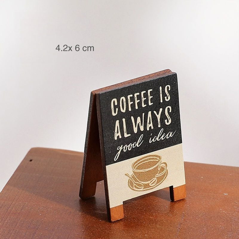 Wooden Note and Photo Clip