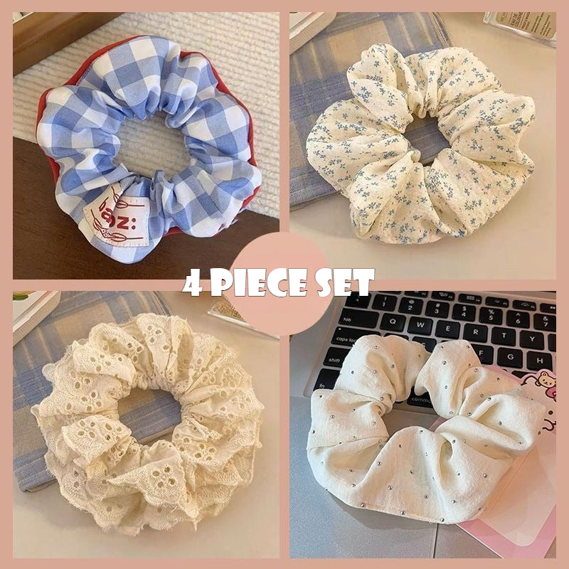 Soft Scrunchie Hair Rope Set