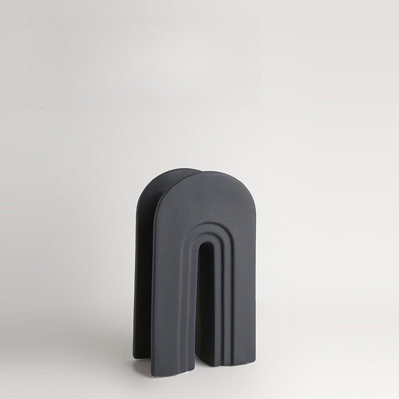 Geometric Arch Ceramic Vase - Modomu