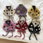 Fleece Earflap Scarf Hat