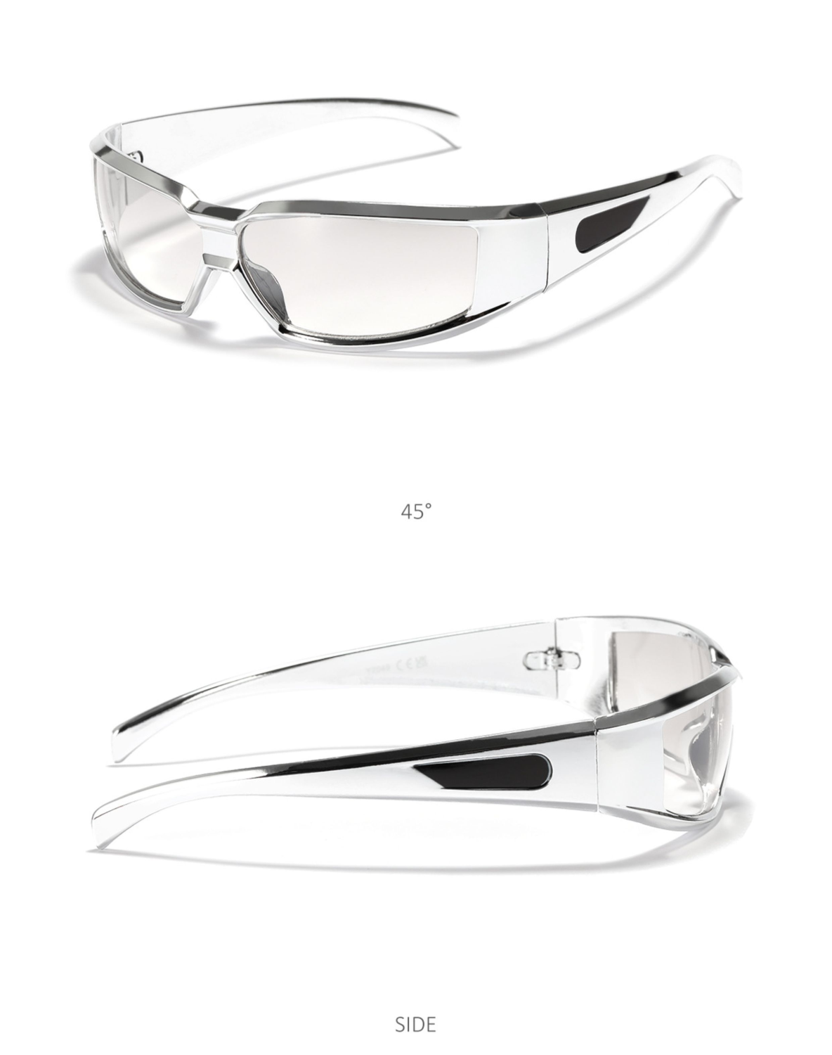 Retro Shield Sunglasses UV Protection - Modomu