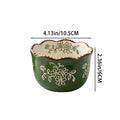 Carved Vine Flower Bowl