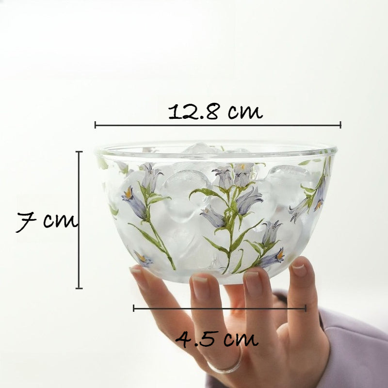 Botanical Print Salad Bowl