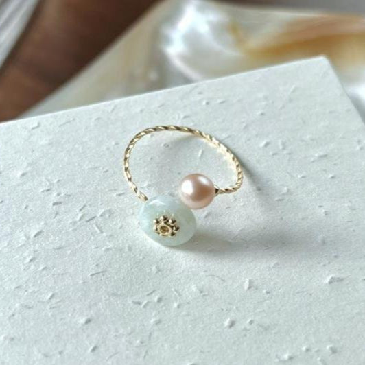 Bunny Pearl Statement Ring - Modomu