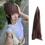 Floral Headscarf With Cashew Pattern - Modomu